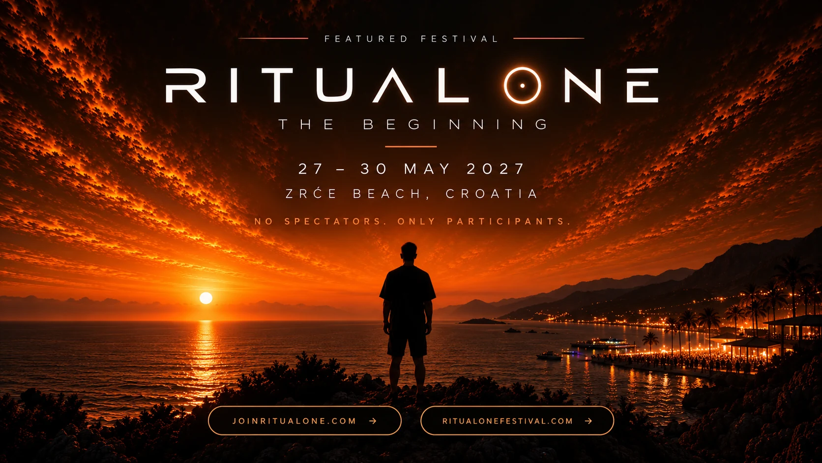 Ritual One — The Beginning, featured festival at Zrće Beach, Croatia